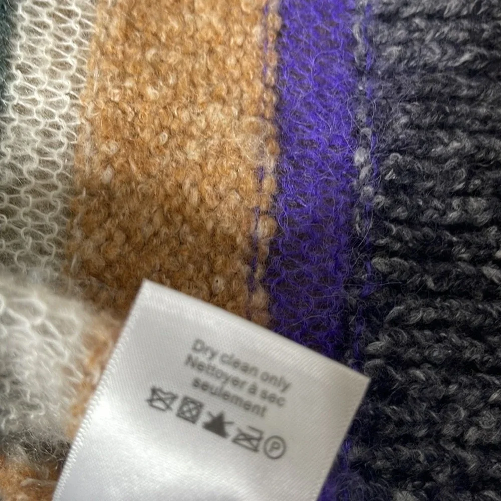 Veronica Beard Multicolor Striped Cardigan - Picture 6 of 8